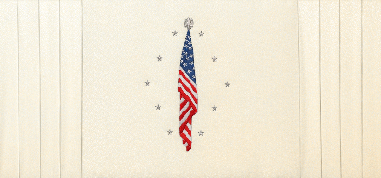 Flag at Rest Rosetan